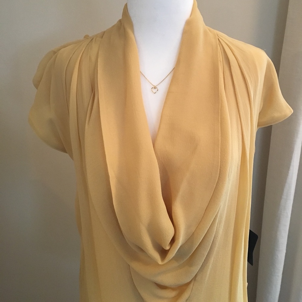 NWT! Robert Rodriguez Silk Top